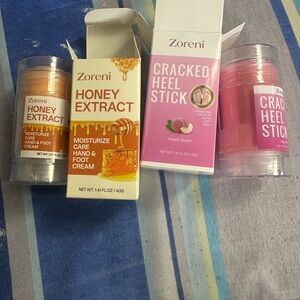 Zoreni Honey Extract & Cracked Heel Stick Duo - Peach & Honey